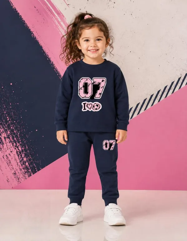 NUSYL_Girls_Navy_07_Text_Printed_Cotton_Blend_T-shirts_and_Joggers_|_Girls's_Regular_Length_T-shirts_and_Regular_Jogger
