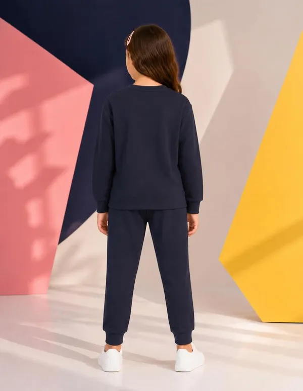NUSYL_Girls_Navy_Heart_Printed_Cotton_Blend_T-shirts_and_Joggers_|_Girls's_Regular_Length_T-shirts_and_Regular_Jogger