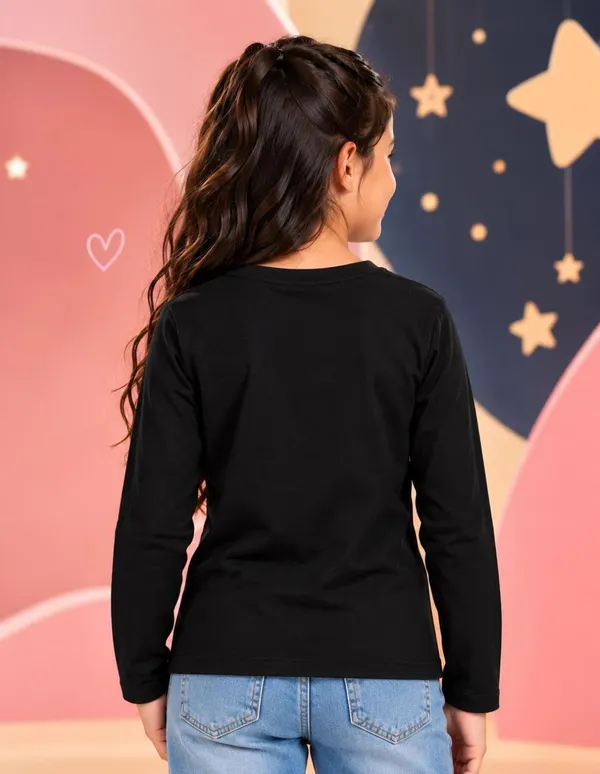 Nusyl_Girls_Pack_of_2_Black_Panda_Printed_&_Girl_Printed_Full_Sleeve_Tshirts