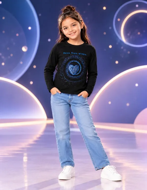 Nusyl_Girls_Pack_of_2_Black_Meow_Text_Printed_&_Heart_Printed_Full_Sleeve_Tshirts