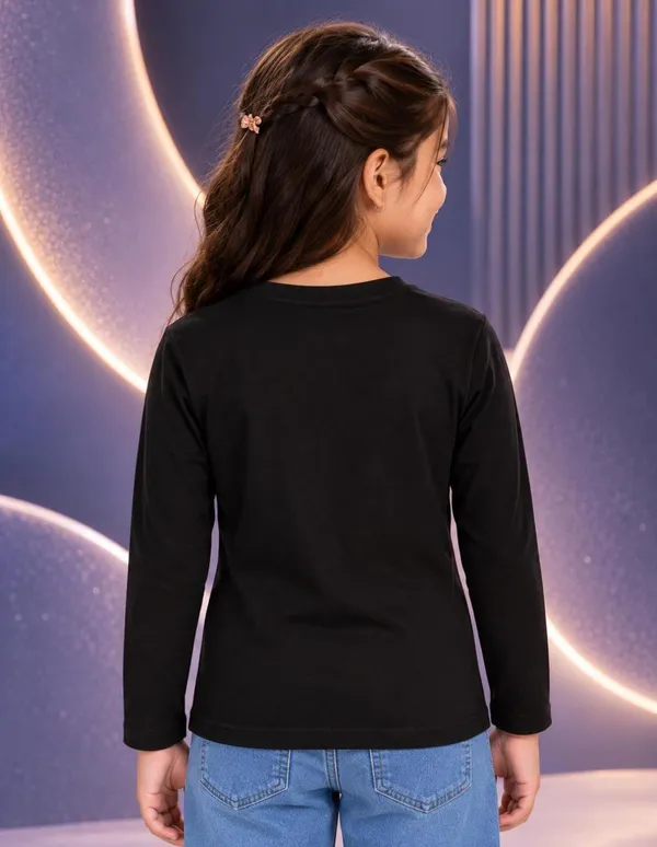 Nusyl_Girls_Pack_of_2_Black_Find_your_magic_Text_Printed_&_Universe_Text_Printed_Full_Sleeve_Tshirts