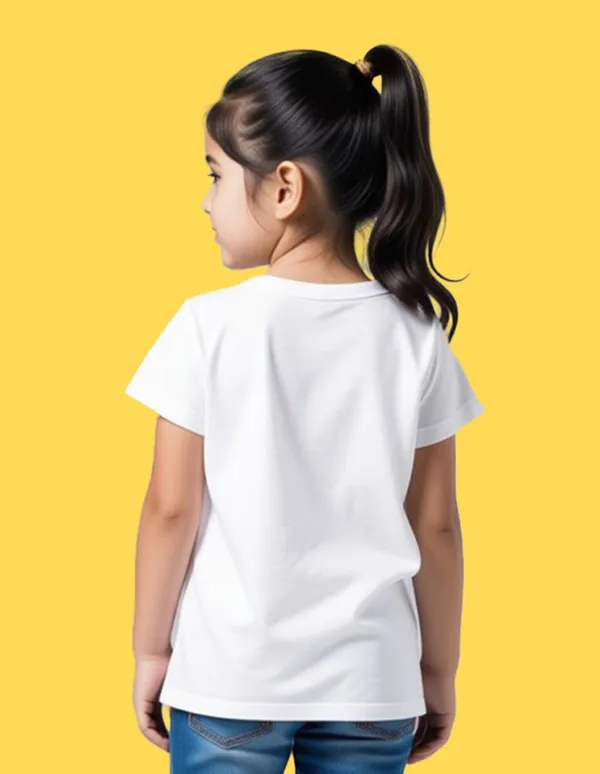 Nusyl_Girl_White_Dream_World_Text_Printed_&_Loved_Text_Printed_Half_Sleeves_Pack_Of_2_T_Shirts_Soft_&_Comfortable_Half_Sleeve_T_Shirts_Cozy_Summer_Wear_For_Kids_&_Teen_Girls