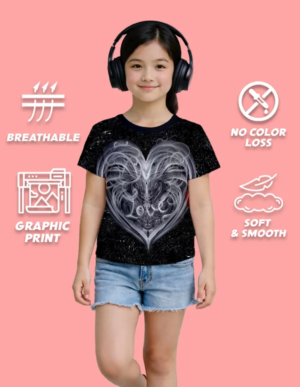 Nusyl_Girl_Black_&_Lilac_Unicorn_Printed_&_Love_Text_Printed_Half_Sleeves_Pack_Of_2_T_Shirts_Soft_&_Comfortable_Half_Sleeve_T_Shirts_Cozy_Summer_Wear_For_Kids_&_Teen_Girls
