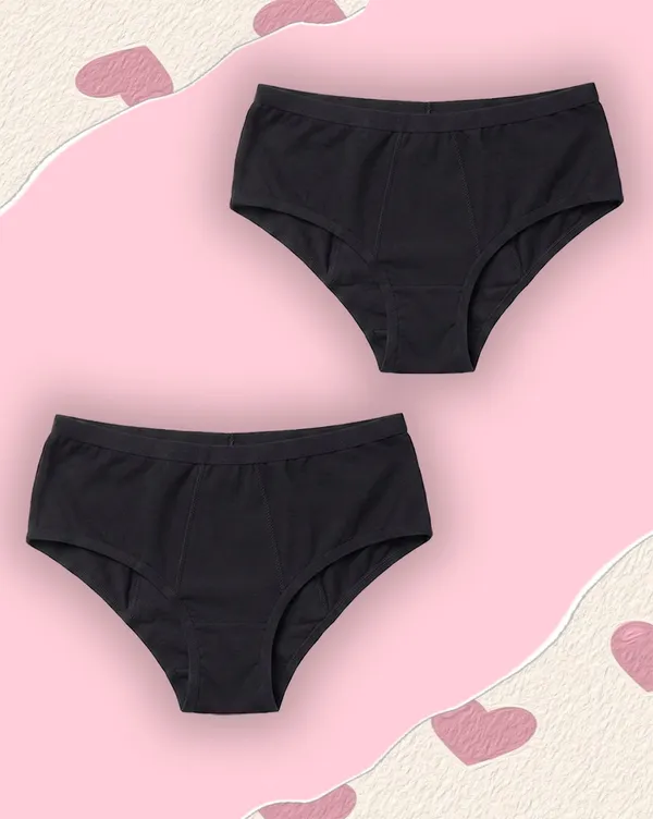 Nusyl_Women_Solid_Period_Panty_(Pack_of_2)�_Soft_&_Breathable_Innerwear_|_Lightweight_Antimicrobial_protection_and_anti-odour_period_panty_for_womens