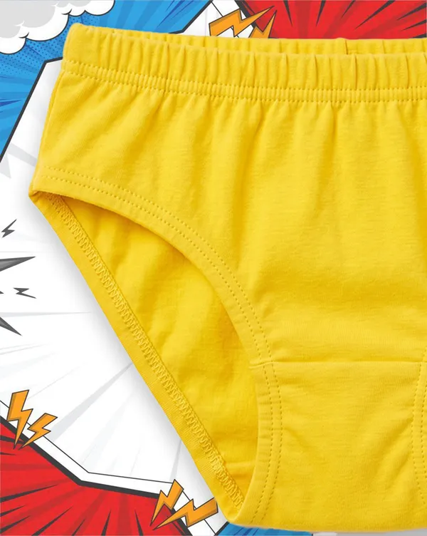 Nusyl_Boy_Rock_Star_Text_Printed_&_Super_Hero_Text_PrintedBriefs_(Pack_of_5)�_Soft_&_Breathable_Innerwear_|_Lightweight_Summer_Briefs_for_Kids_&_Teen_Boys