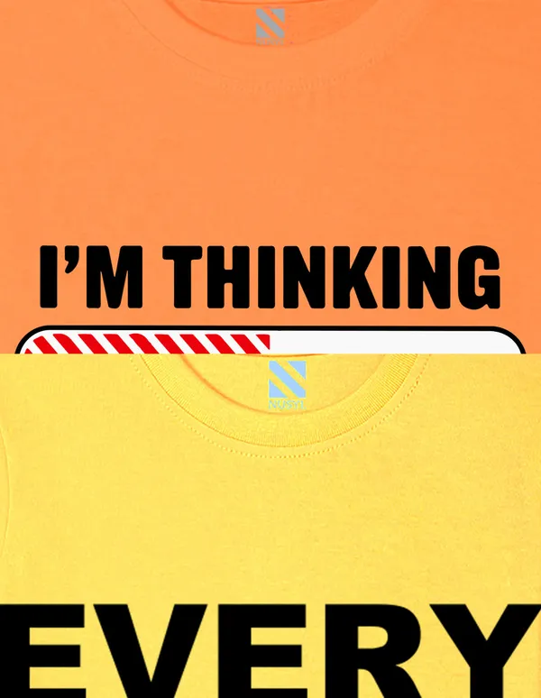 Nusyl_Boy_Orange_&_Yellow_Everything_Text_Printed_&_Thinking_Text_Printed_Drop_Shoulder_T_Shirts_Pack_Of_2_Soft_&_Comfortable_Drop_Shoulder_T_Shirts_Cozy_Summer_Wear_For_Kids_&_Teen_Boys