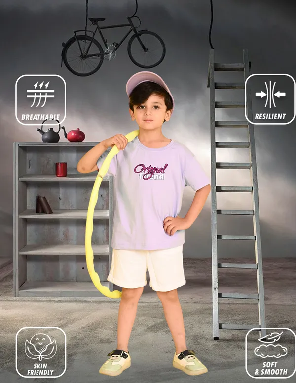 Nusyl_Boy_Lilac_&_White_Dog_Printed_&_Boy_Printed_Drop_Shoulder_T_Shirts_Pack_Of_2_Soft_&_Comfortable_Drop_Shoulder_T_Shirts_Cozy_Summer_Wear_For_Kids_&_Teen_Boys