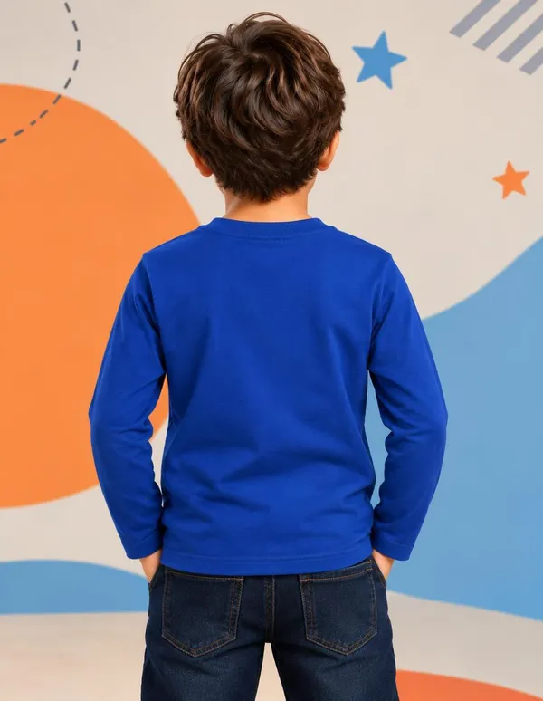 Nusyl_Boys_Pack_of_2_Red_&_Royal_Blue_Dinosaurs_Printed_&_Cool_Dude_Text_Printed_Full_Sleeve_Tshirts