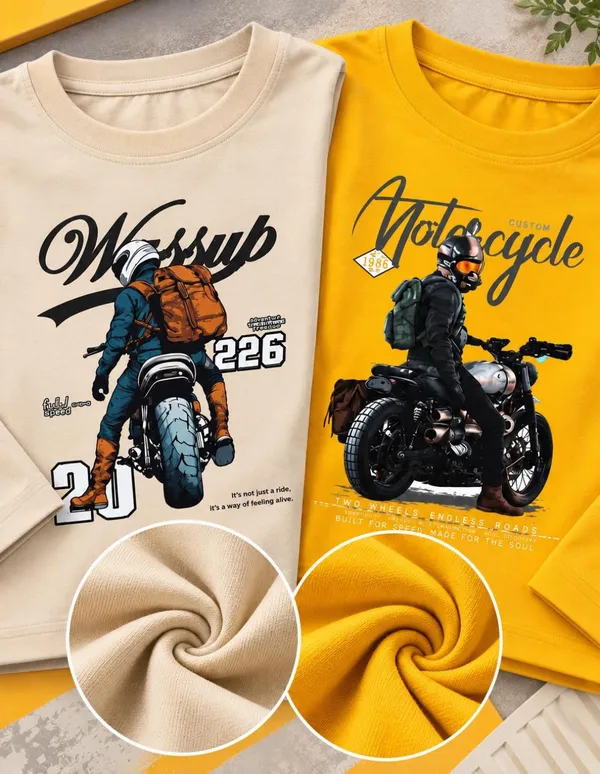 Nusyl_Boys_Pack_of_2_Beige_&_Yellow_Motorcycle_Printed_&_Motorcycle_Printed_Full_Sleeve_Tshirts