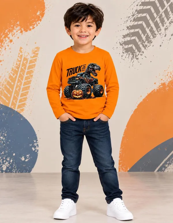 Nusyl_Boys_Pack_of_2_Lilac_&_Orange_Motorcycle_Printed_&_Dinosaur_Printed_Full_Sleeve_Tshirts