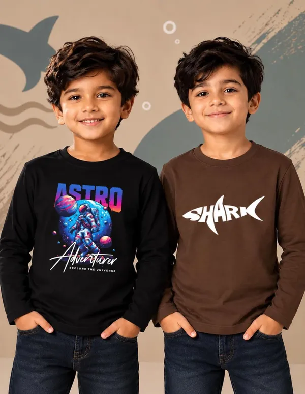 Nusyl_Boys_Pack_of_2_Black_&_Brown_Astronaut_Printed_&_Adventure_Text_Printed_&_Shark_Printed_Full_Sleeve_Tshirts