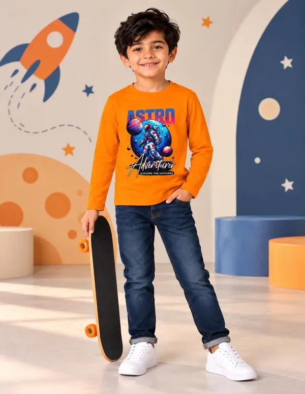 Nusyl_Boys_Pack_of_2_Orange_&_Orange_Astronaut_Printed_&_Adventure_Text_Printed_&_Shark_Printed_Full_Sleeve_Tshirts