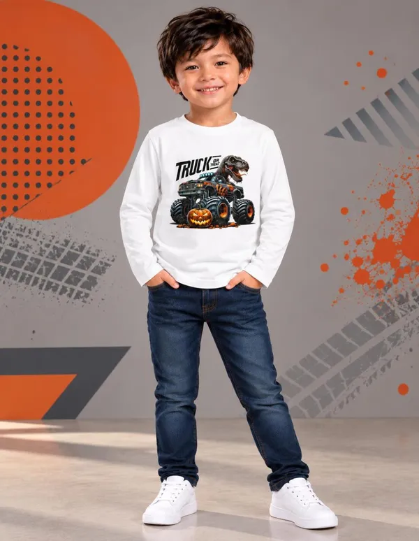 Nusyl_Boys_Pack_of_2_Brown_&_White_Too_Chill_Text_Printed_&_Dinosaur_Printed_Full_Sleeve_Tshirts