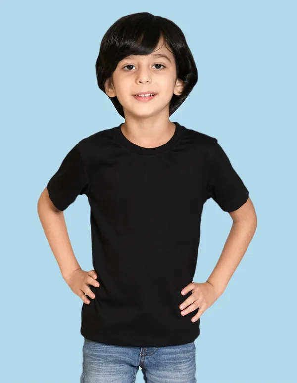 Nusyl_Boy_Black_&_Sky_Blue_Solid_Regular_T_Shirts_Pack_Of_2_Soft_&_Comfortable_Half_Sleeves_Regular_T_Shirts_Cozy_Summer_Wear_For_Kids_&_Teen_Boys