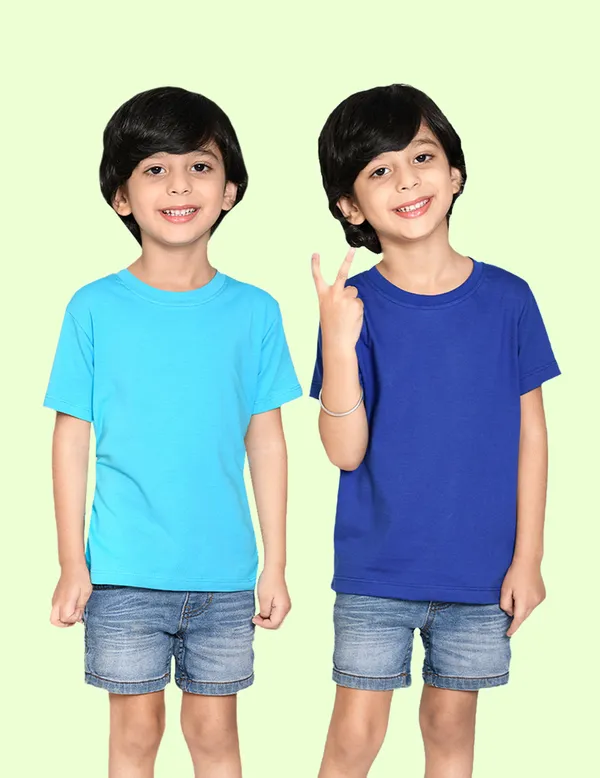 Nusyl_Boy_Sky_Blue_&_Royal_Blue_Solid_Regular_T_Shirts_Pack_Of_2_Soft_&_Comfortable_Half_Sleeves_Regular_T_Shirts_Cozy_Summer_Wear_For_Kids_&_Teen_Boys
