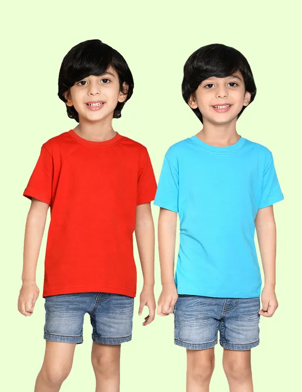 Nusyl_Boy_Red_&_Sky_Blue_Solid_Regular_T_Shirts_Pack_Of_2_Soft_&_Comfortable_Half_Sleeves_Regular_T_Shirts_Cozy_Summer_Wear_For_Kids_&_Teen_Boys