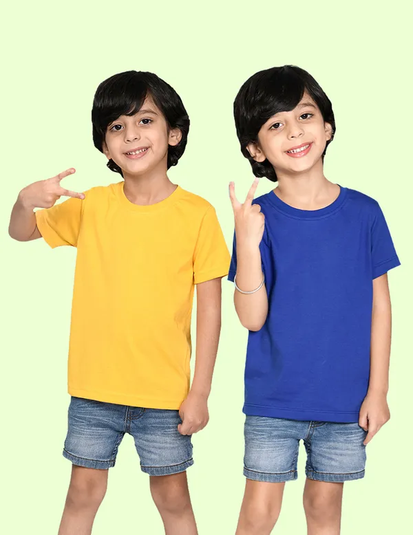 Nusyl_Boy_Yellow_&_Royal_Blue_Solid_Regular_T_Shirts_Pack_Of_2_Soft_&_Comfortable_Half_Sleeves_Regular_T_Shirts_Cozy_Summer_Wear_For_Kids_&_Teen_Boys