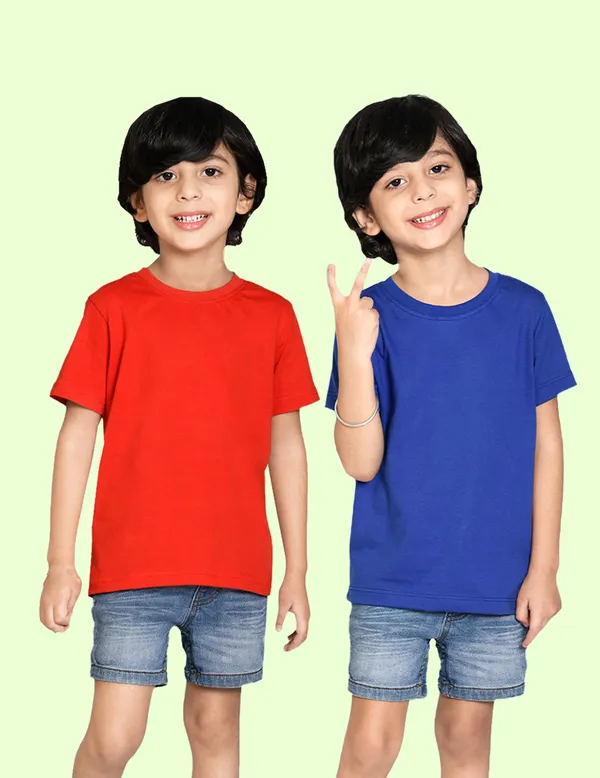 Nusyl_Boy_Red_&_Royal_Blue_Solid_Regular_T_Shirts_Pack_Of_2_Soft_&_Comfortable_Half_Sleeves_Regular_T_Shirts_Cozy_Summer_Wear_For_Kids_&_Teen_Boys