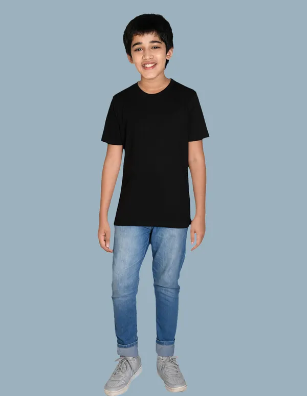 Nusyl_Boy_Black_&_Lilac_Solid_Regular_T_Shirts_Pack_Of_2_Soft_&_Comfortable_Half_Sleeves_Regular_T_Shirts_Cozy_Summer_Wear_For_Kids_&_Teen_Boys
