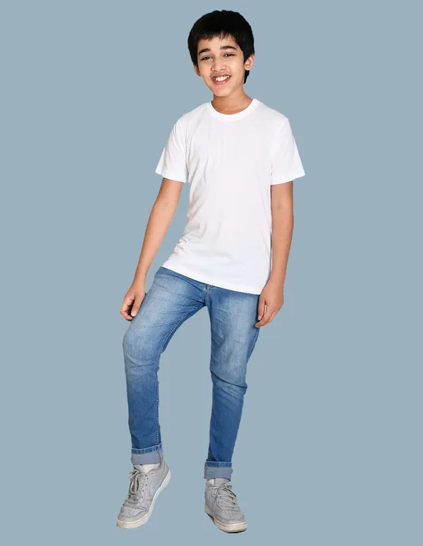 Nusyl_Boy_White_&_Lilac_Solid_Regular_T_Shirts_Pack_Of_2_Soft_&_Comfortable_Half_Sleeves_Regular_T_Shirts_Cozy_Summer_Wear_For_Kids_&_Teen_Boys
