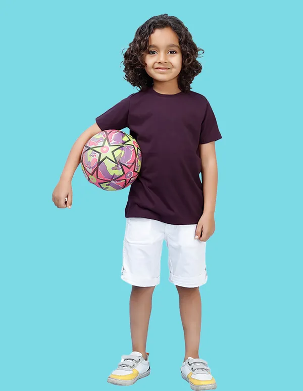 Nusyl_Boy_White_&_Wine_Solid_Regular_T_Shirts_Pack_Of_2_Soft_&_Comfortable_Half_Sleeves_Regular_T_Shirts_Cozy_Summer_Wear_For_Kids_&_Teen_Boys