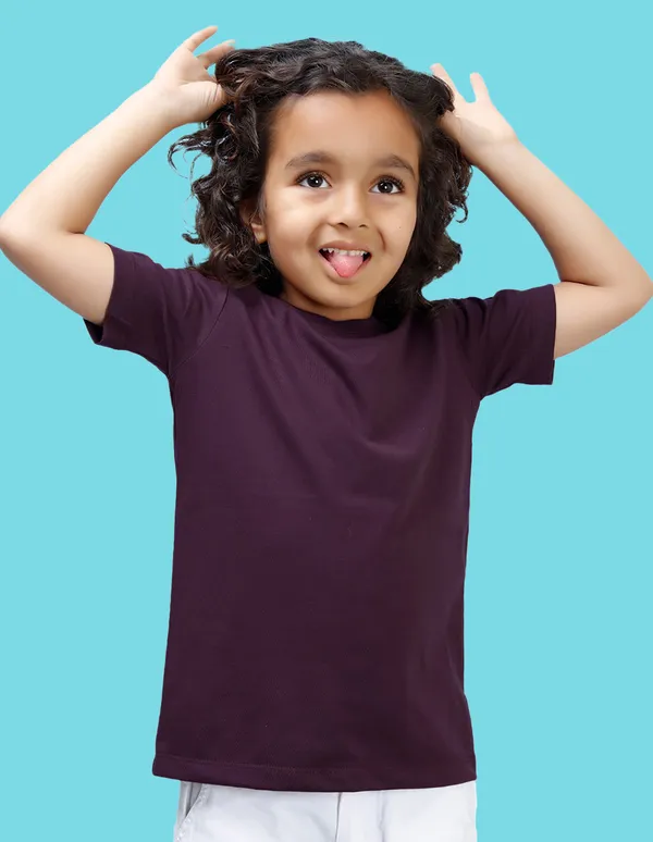 Nusyl_Boy_White_&_Wine_Solid_Regular_T_Shirts_Pack_Of_2_Soft_&_Comfortable_Half_Sleeves_Regular_T_Shirts_Cozy_Summer_Wear_For_Kids_&_Teen_Boys
