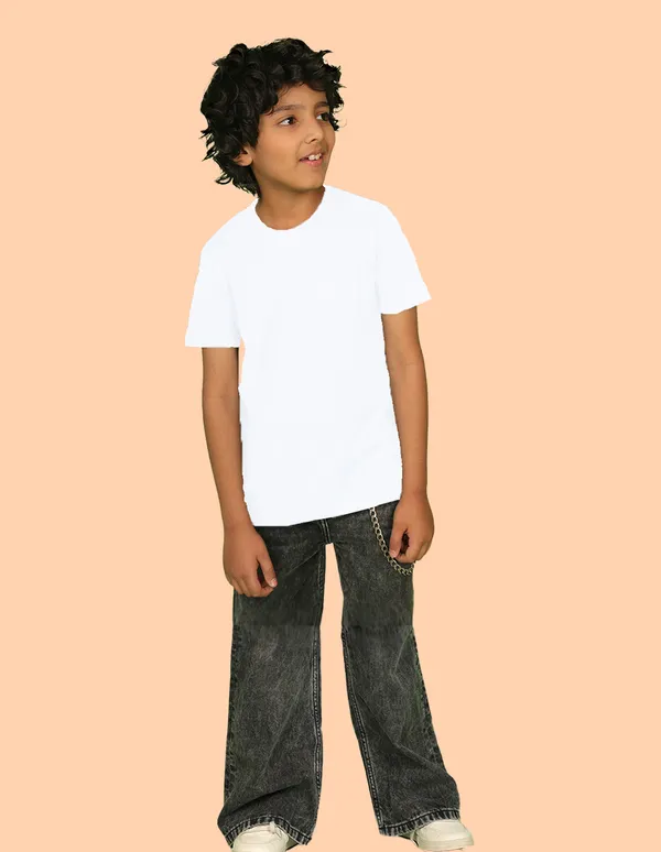 Nusyl_Boy_White_&_Brown_Solid_Regular_T_Shirts_Pack_Of_2_Soft_&_Comfortable_Half_Sleeves_Regular_T_Shirts_Cozy_Summer_Wear_For_Kids_&_Teen_Boys