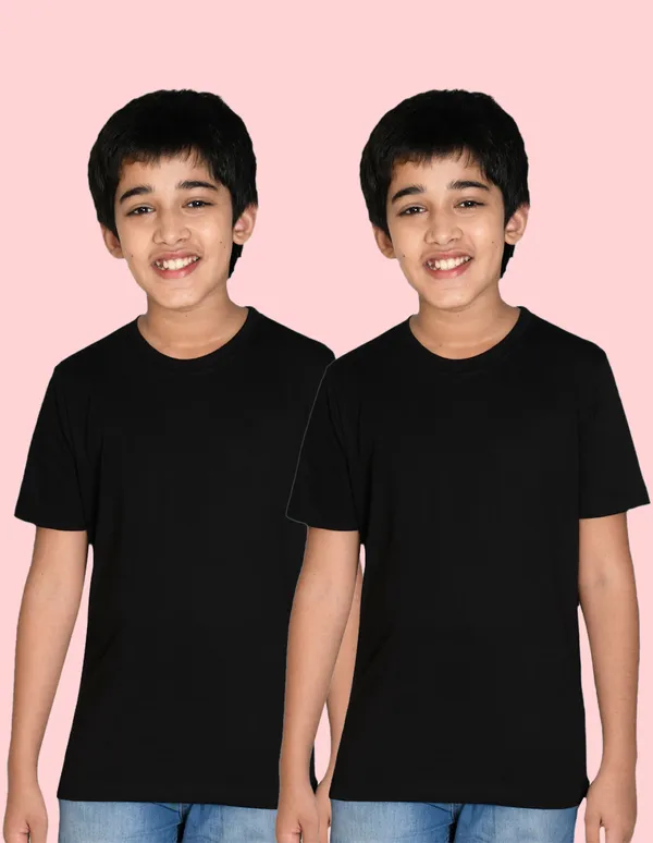 Nusyl_Boy_Black_Solid_Regular_T_Shirts_Pack_Of_2_Soft_&_Comfortable_Half_Sleeves_Regular_T_Shirts_Cozy_Summer_Wear_For_Kids_&_Teen_Boys