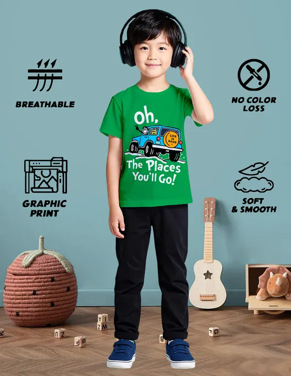 Nusyl_Boy_Green_&_Beige_Dinosaur_Printed_&_Jeep_Printed_Half_Sleeves_T_Shirt_Pack_Of_2_Soft_&_Comfortable_Half_Sleeve_T_Shirt_Cozy_Summer_Wear_For_Kids_&_Teen_Boys