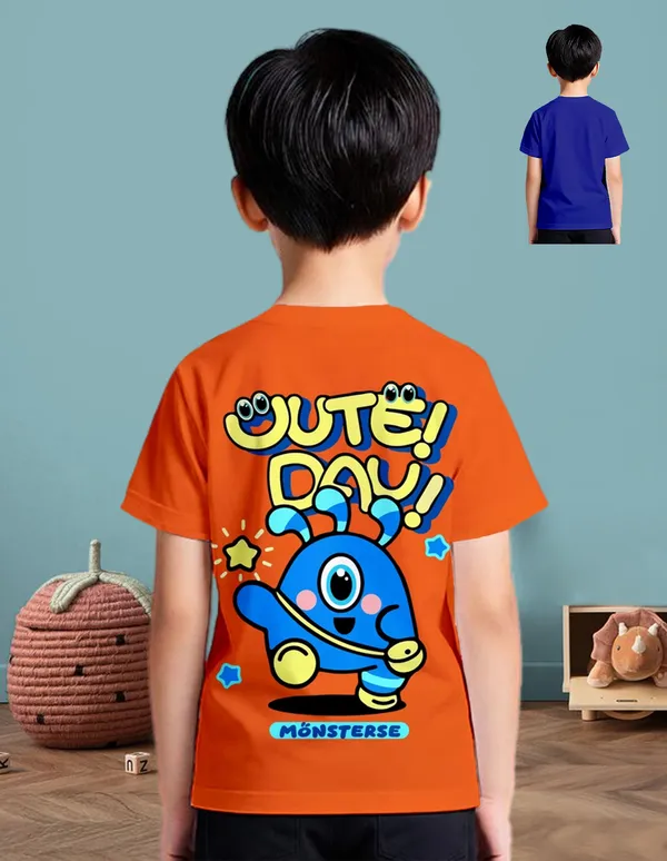 Nusyl_Boy_Orange_&_Royal_Blue_Dinosaur_Printed_&_Cute_Thing_Text_Printed_Half_Sleeves_T_Shirt_Pack_Of_2_Soft_&_Comfortable_Half_Sleeve_T_Shirt_Cozy_Summer_Wear_For_Kids_&_Teen_Boys