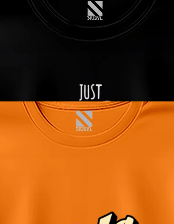 Nusyl_Boy_Black_&_Orange_Panda_Printed_&_Teddy_Printed_Half_Sleeves_T_Shirt_Pack_Of_2_Soft_&_Comfortable_Half_Sleeve_T_Shirt_Cozy_Summer_Wear_For_Kids_&_Teen_Boys