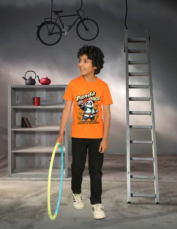 Nusyl_Boy_Black_&_Orange_Panda_Printed_&_Teddy_Printed_Half_Sleeves_T_Shirt_Pack_Of_2_Soft_&_Comfortable_Half_Sleeve_T_Shirt_Cozy_Summer_Wear_For_Kids_&_Teen_Boys