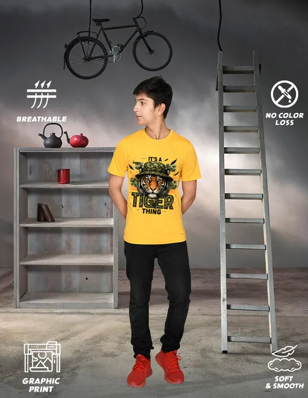 Nusyl_Boy_Yellow_&_Black_Tigers_Printed_&_Lion_Printed_Half_Sleeves_T_Shirt_Pack_Of_2_Soft_&_Comfortable_Half_Sleeve_T_Shirt_Cozy_Summer_Wear_For_Kids_&_Teen_Boys