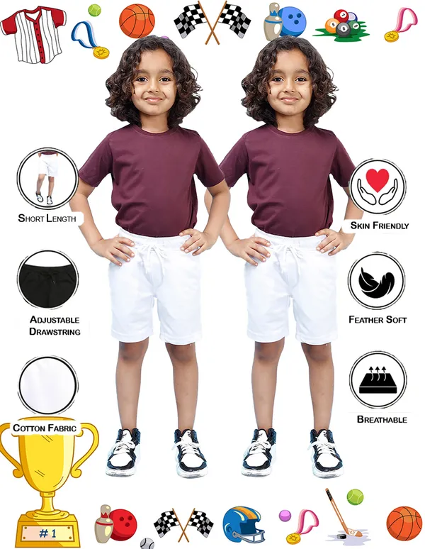 Nusyl_White_Solid_Cotton_Blend_Regular_Fit_Pack_Of_2_Shorts_With_Side_Pockets_Short_Length_Regular_Fit