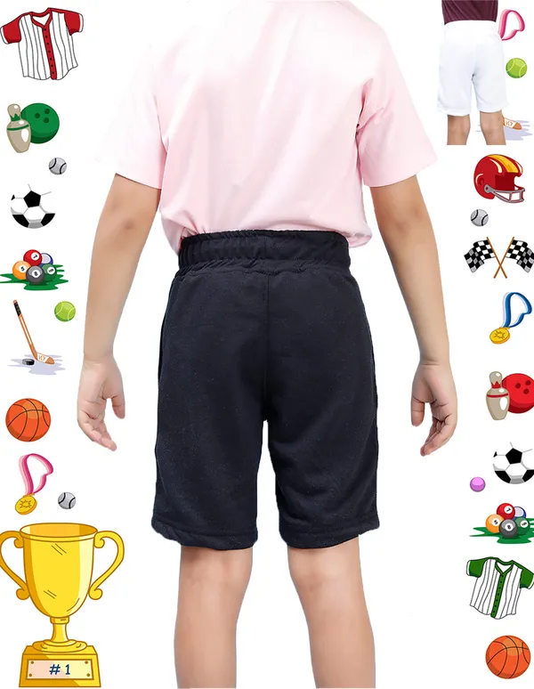 Nusyl_White_&_Black_Solid_Cotton_Blend_Regular_Fit_Pack_Of_2_Shorts_With_Side_Pockets_Short_Length_Regular_Fit
