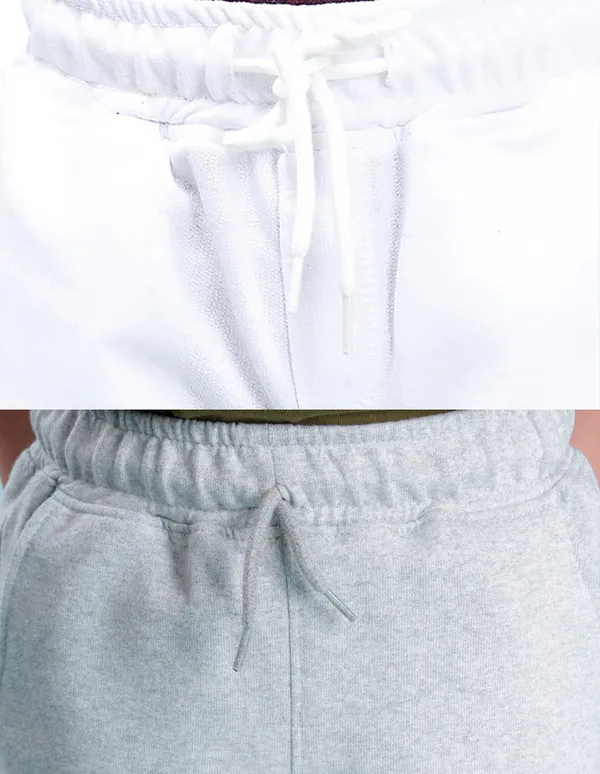 Nusyl_White_&_Grey_Solid_Cotton_Blend_Regular_Fit_Pack_Of_2_Shorts_With_Side_Pockets_Short_Length_Regular_Fit