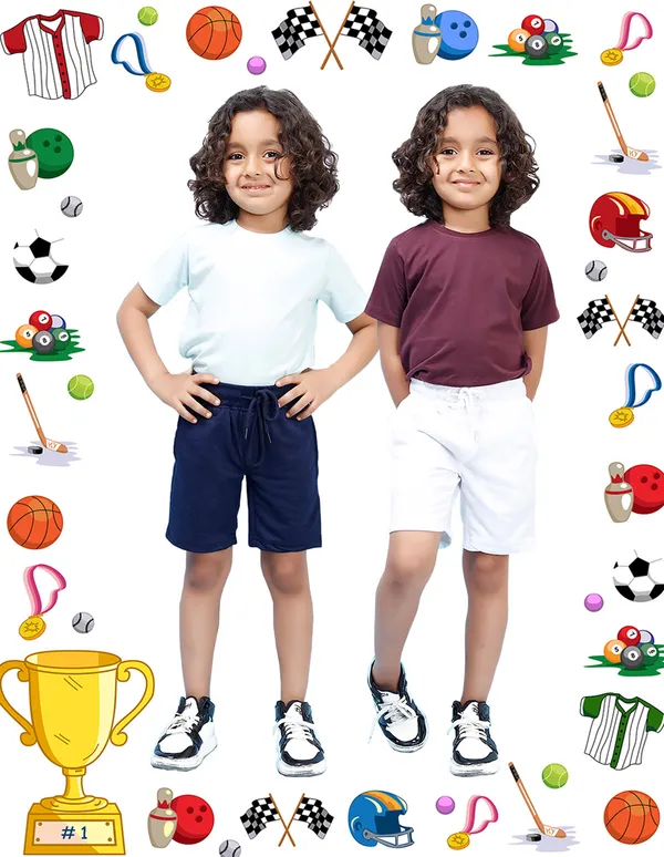 Nusyl_White_&_Navy_Solid_Cotton_Blend_Regular_Fit_Pack_Of_2_Shorts_With_Side_Pockets_Short_Length_Regular_Fit