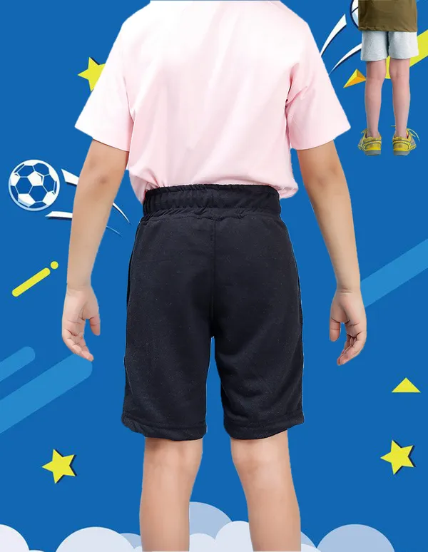Nusyl_Black_&_Grey_Solid_Cotton_Blend_Regular_Fit_Pack_Of_2_Shorts_With_Side_Pockets_Short_Length_Regular_Fit