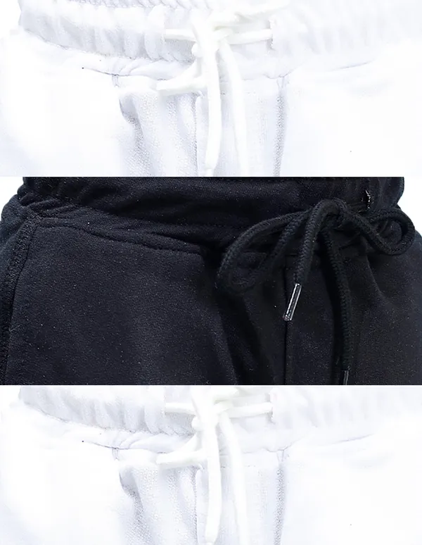 Nusyl_White_&_Black_Solid_Cotton_Blend_Regular_Fit_Pack_Of_3_Shorts_With_Side_Pockets_Short_Length_Regular_Fit