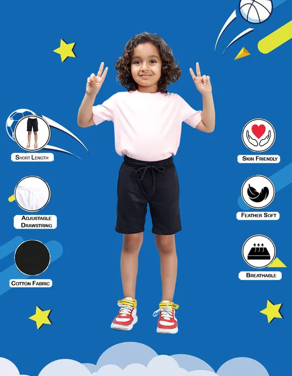 Nusyl_White_&_Black_Solid_Cotton_Blend_Regular_Fit_Pack_Of_3_Shorts_With_Side_Pockets_Short_Length_Regular_Fit