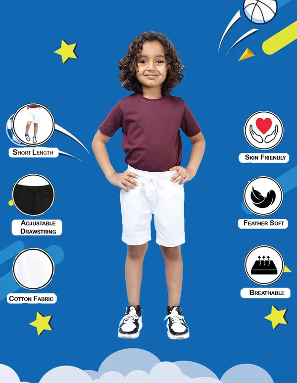 Nusyl_Black_&_White_Solid_Cotton_Blend_Regular_Fit_Pack_Of_3_Shorts_With_Side_Pockets_Short_Length_Regular_Fit