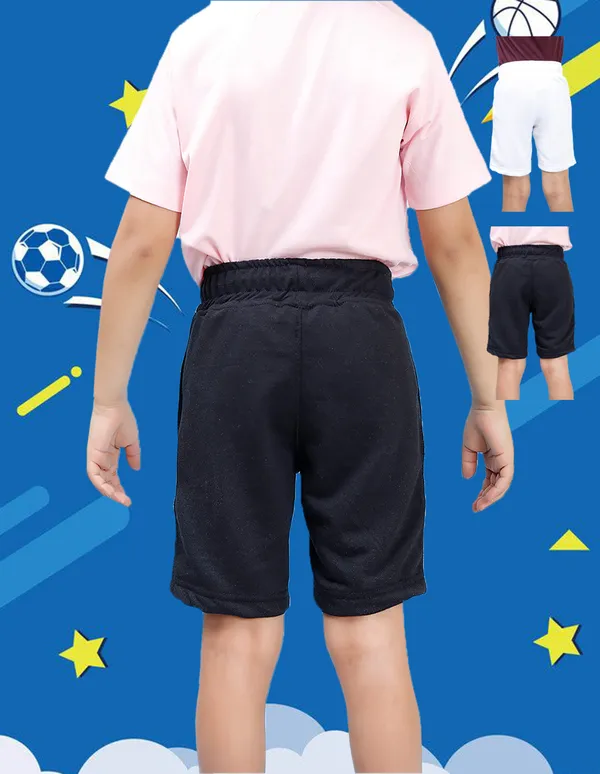 Nusyl_Black_&_White_Solid_Cotton_Blend_Regular_Fit_Pack_Of_3_Shorts_With_Side_Pockets_Short_Length_Regular_Fit