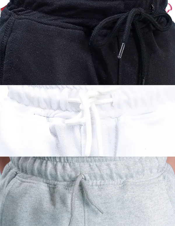 Nusyl_White_&_Black_&_Grey_Solid_Cotton_Blend_Regular_Fit_Pack_Of_3_Shorts_With_Side_Pockets_Short_Length_Regular_Fit