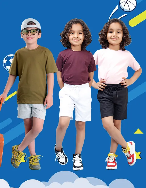 Nusyl_White_&_Black_&_Grey_Solid_Cotton_Blend_Regular_Fit_Pack_Of_3_Shorts_With_Side_Pockets_Short_Length_Regular_Fit