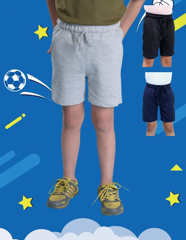 Nusyl_Black_&_Navy_&_Grey_Solid_Cotton_Blend_Regular_Fit_Pack_Of_3_Shorts_With_Side_Pockets_Short_Length_Regular_Fit