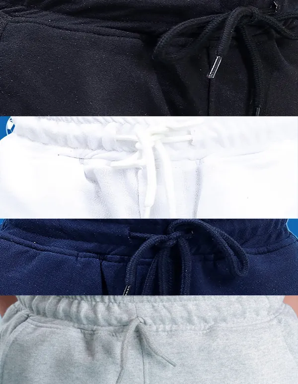 Nusyl_White_&_Black_&_Navy_&_Grey_Solid_Cotton_Blend_Regular_Fit_Pack_Of_4_Shorts_With_Side_Pockets_Short_Length_Regular_Fit