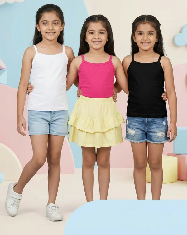 NUSYL_Girls_Solid_Cotton_Camisoles_(Pack_of_3)_�_Soft_&_Breathable_Innerwear_|_Lightweight_Summer_Undershirts_for_Kids_&_Teen_Girls