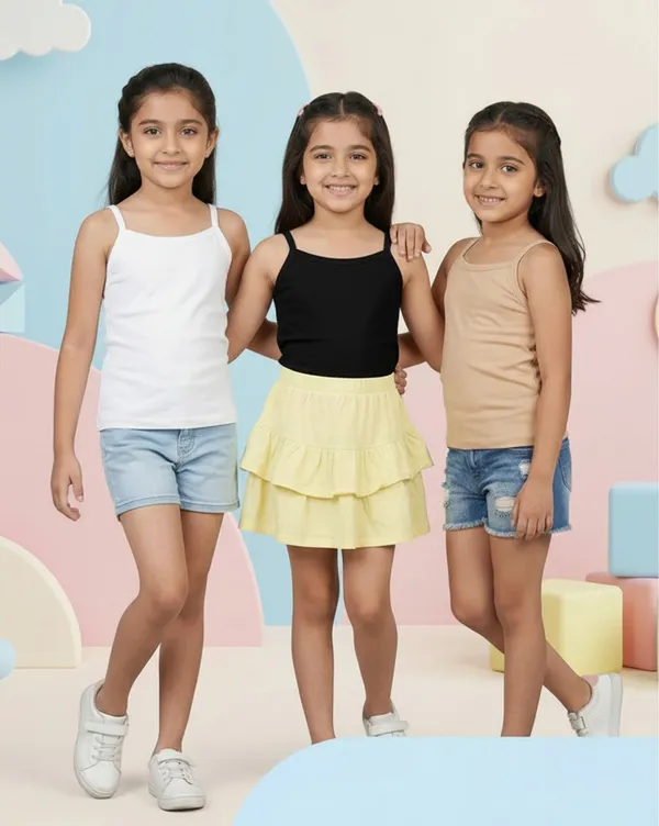 NUSYL_Girls_Solid_Cotton_Camisoles_(Pack_of_3)_�_Soft_&_Breathable_Innerwear_|_Lightweight_Summer_Undershirts_for_Kids_&_Teen_Girls