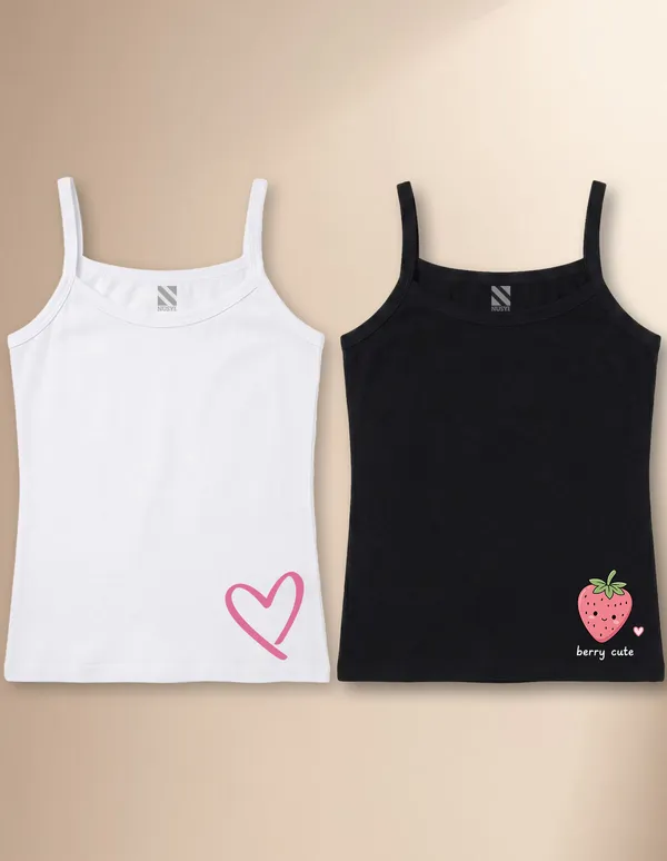 NUSYL_Girls_Heart_Printed_&_Strawberry_Printed_Cotton_Camisoles_(Pack_of_2)_�_Soft_&_Breathable_Innerwear_|_Lightweight_Summer_Undershirts_for_Kids_&_Teen_Girls