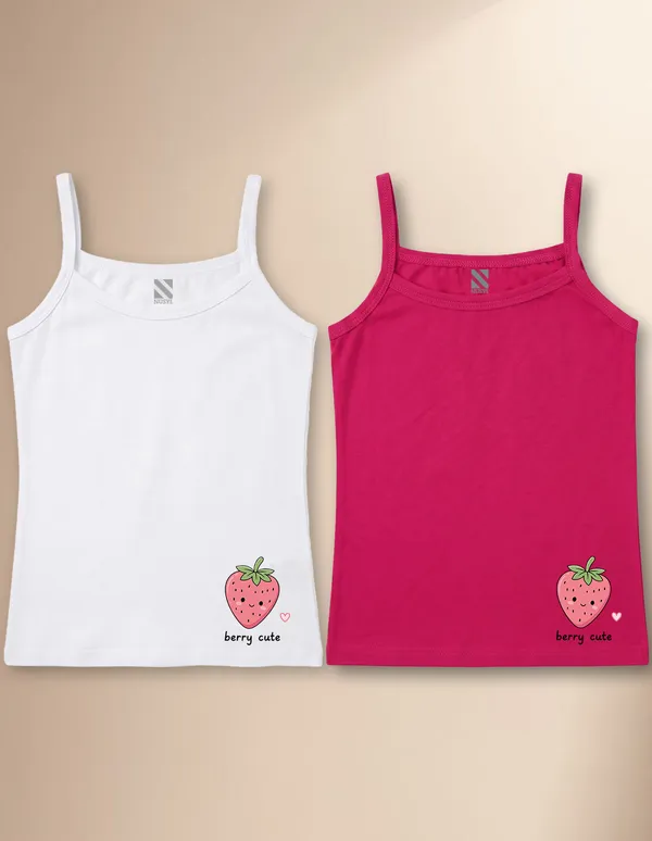 NUSYL_Girls_Strawberry_Printed_Cotton_Camisoles_(Pack_of_2)_�_Soft_&_Breathable_Innerwear_|_Lightweight_Summer_Undershirts_for_Kids_&_Teen_Girls